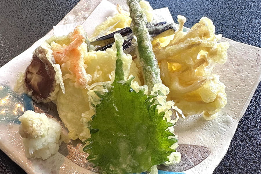 季節の天ぷら盛り合わせ（1人前）